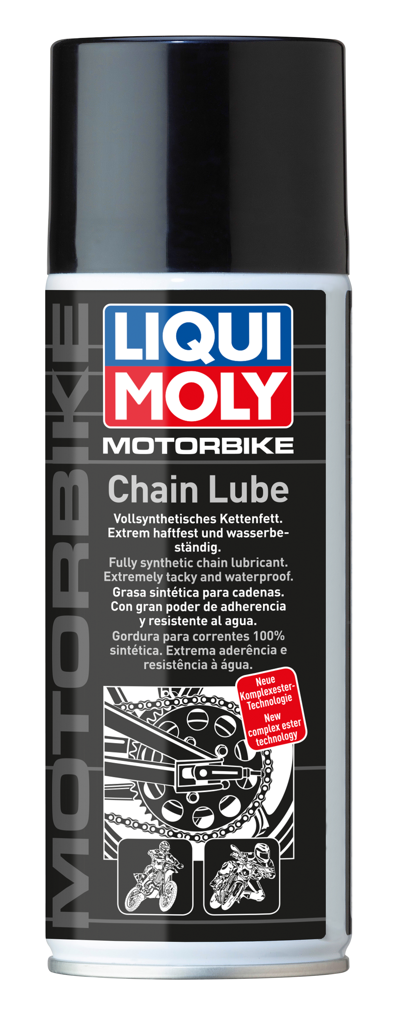  21714 LiquiMoly Смазка для цепи мотоциклов Motorbike Chain Lube 0,4л 
