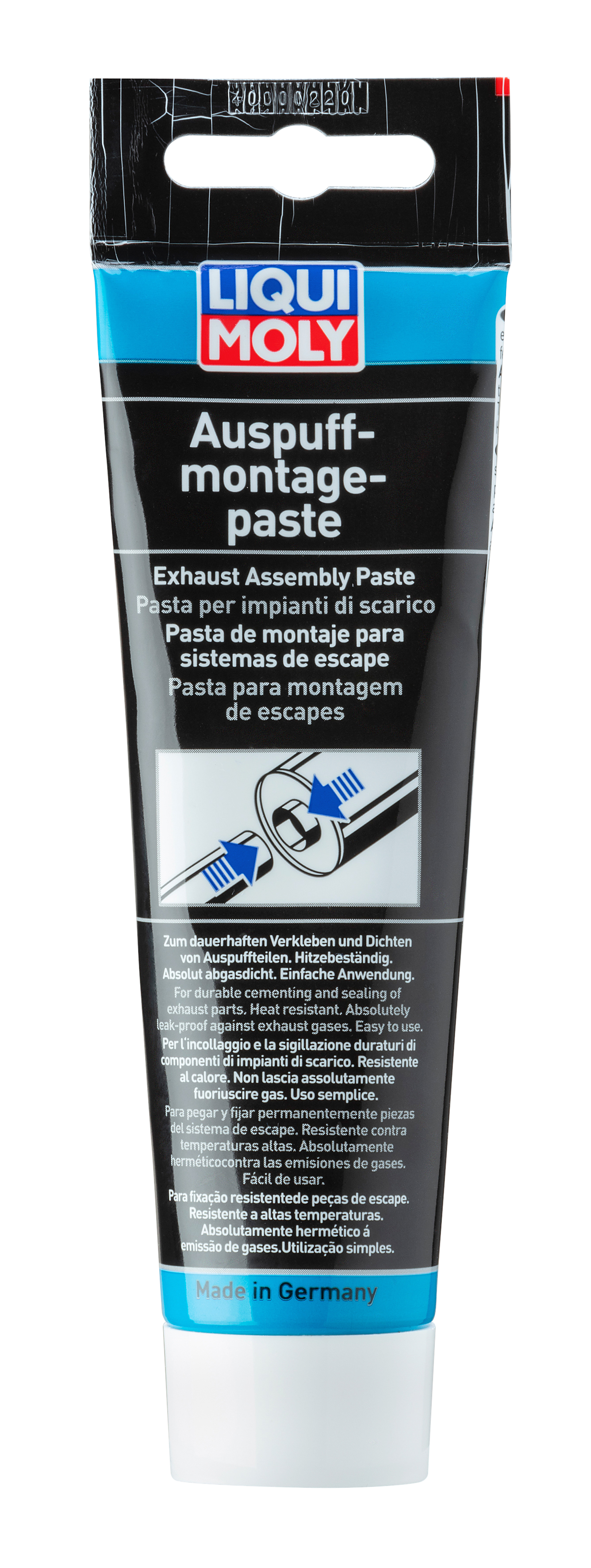  3342 LiquiMoly Монтажная паста для системы выхлопа Auspuff-Montage-Paste 0,15кг 