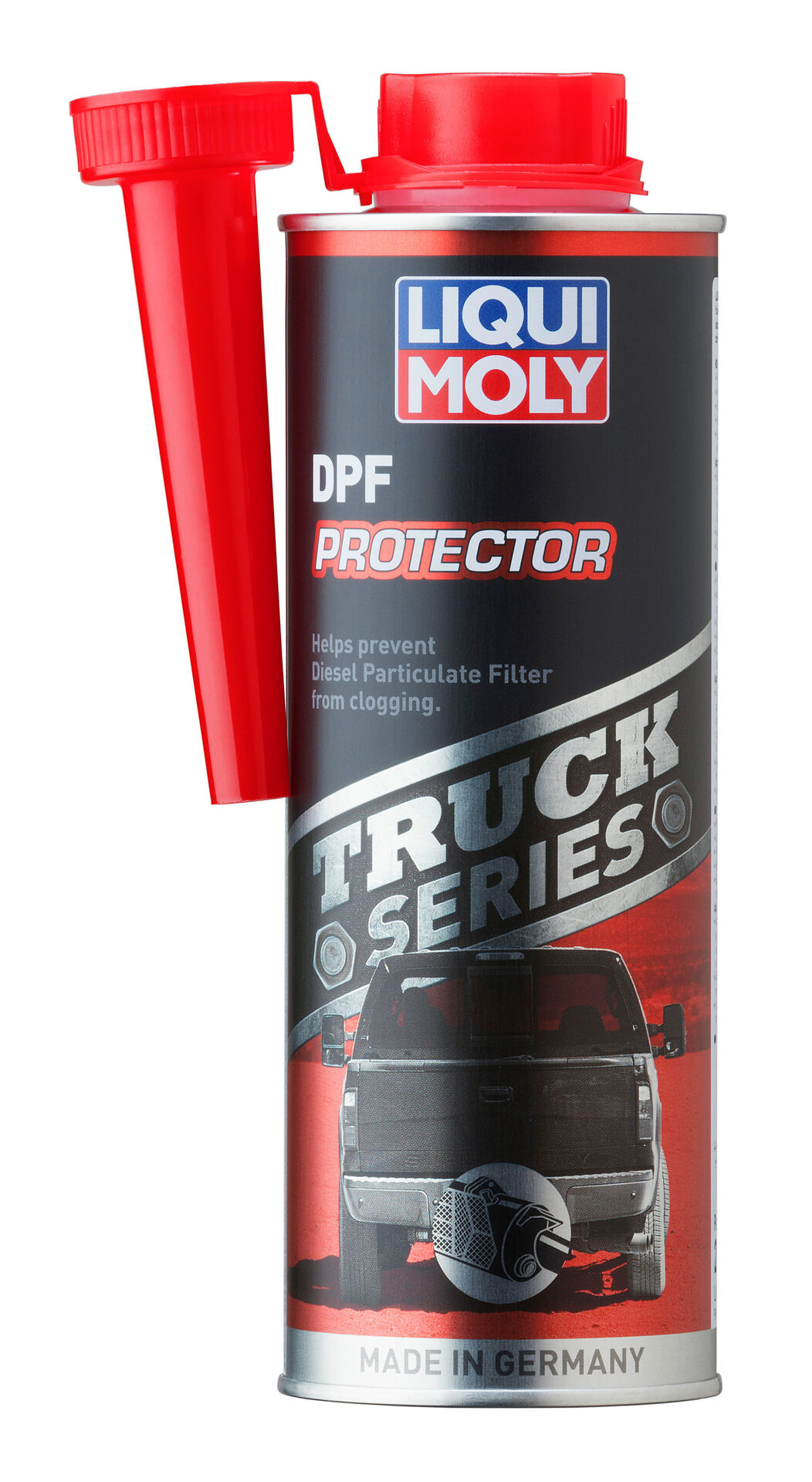  20999 LiquiMoly Присадка для защиты сажев.фильтра тяж.внедорожников Truck Series DPF Protector 0,5л 