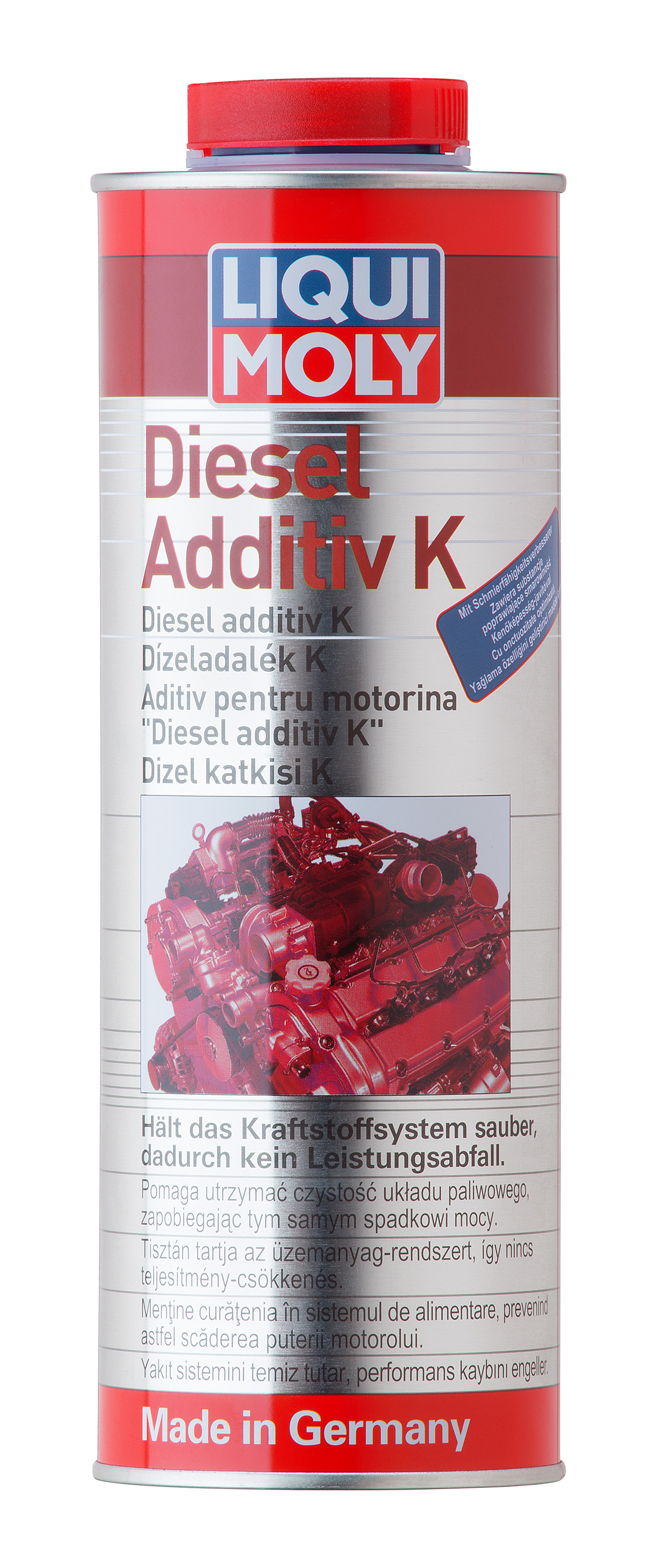  2616 LiquiMoly Присадка в дизельное топливо (концентрат) Diesel Additiv K 1л 