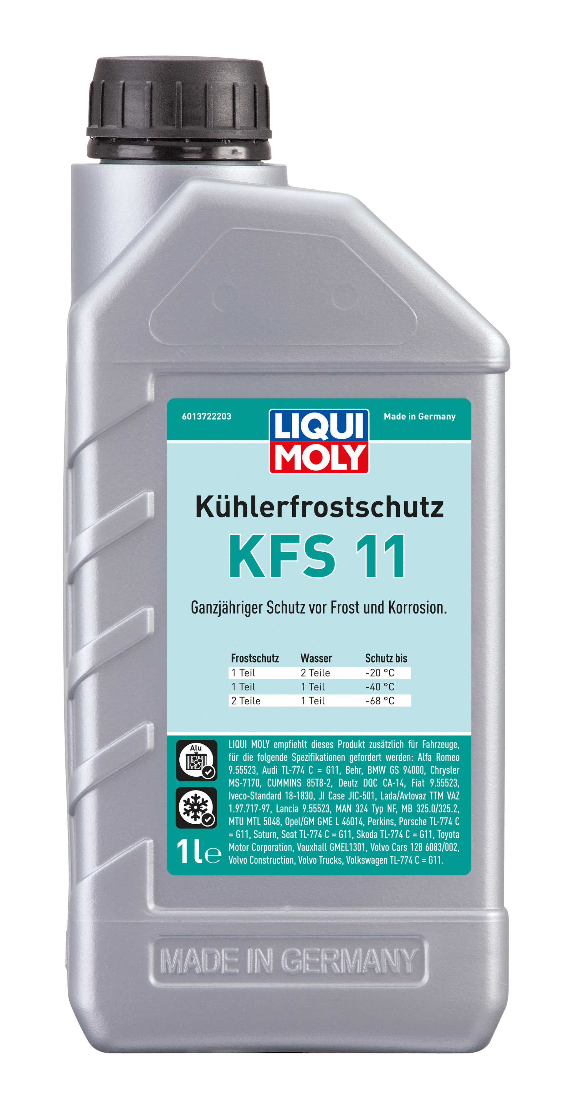  21149 LiquiMoly Антифриз-концентрат Kuhlerfrostschutz KFS 11 1л 