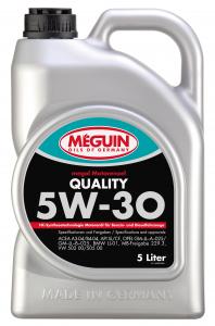 6567 Meguin НС-синтетическое моторное масло Megol Motorenoel Quality 5W-30 (5л)