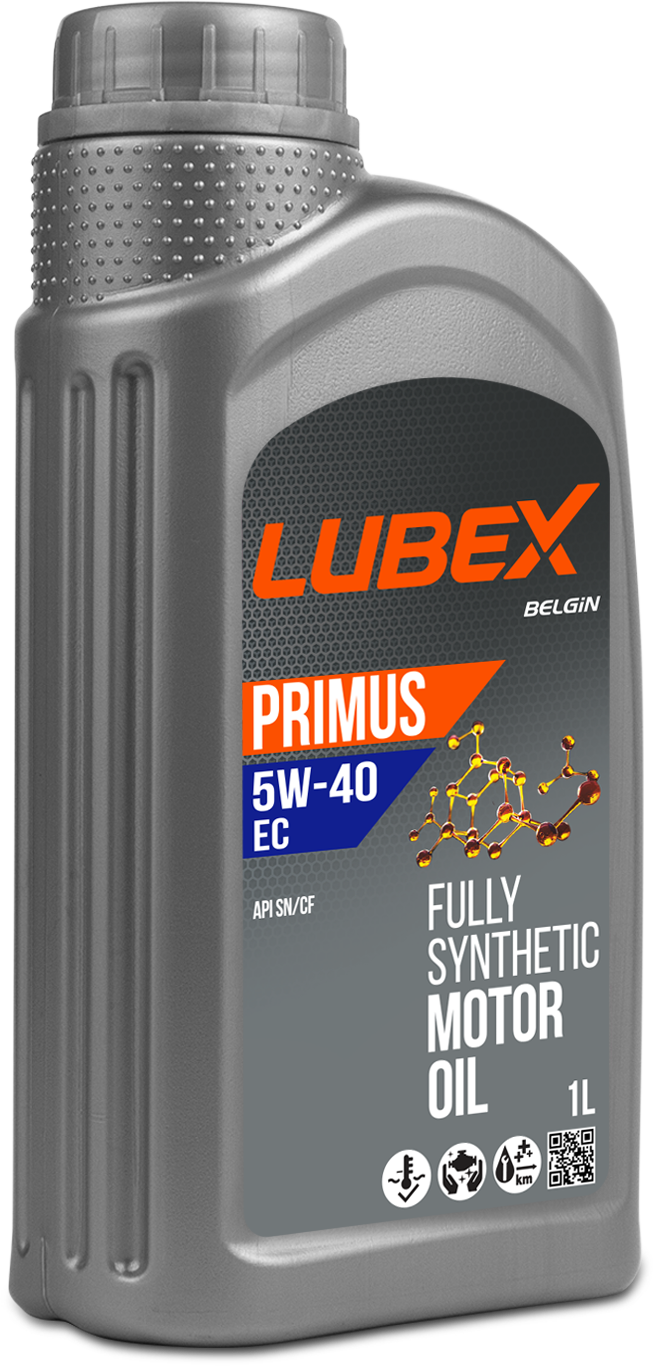  L034-1312-1201 LUBEX Синтетическое моторное масло PRIMUS EC 5W-40 (1л) 