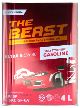 E0104L04U1 THE BEAST Синтетическое моторное масло ULTRA G 5W-30 (4л)