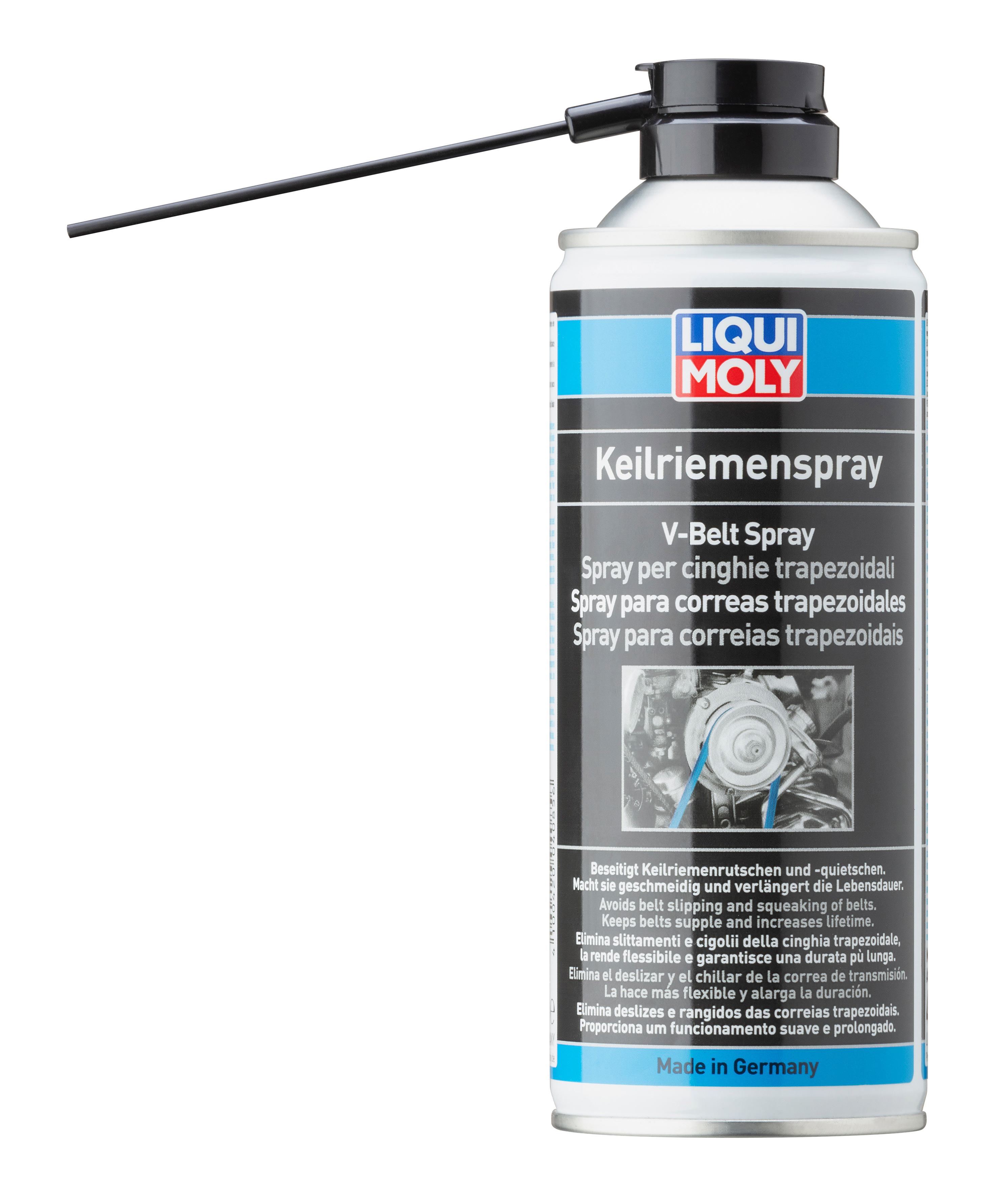 Средство Keilriemen-spray для клинового ремня, 400мл. 4085 LIQUI MOLY  162605416 купить за 2 235 ₽ в интернет-магазине Wildberries