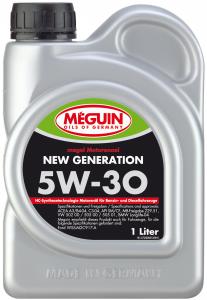 6512 Meguin НС-синтетическое моторное масло Megol Motorenoel New Generation 5W-30 (1л)