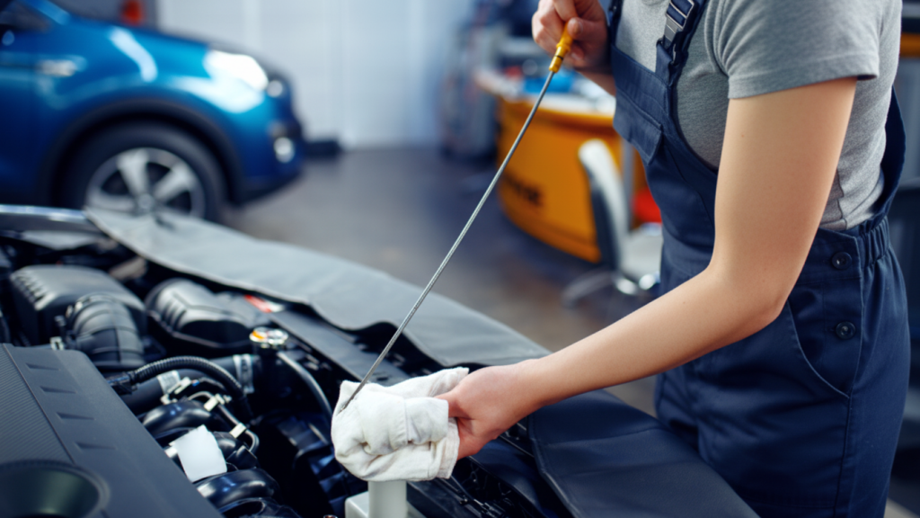 измерение масла