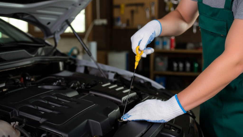 измерение масла