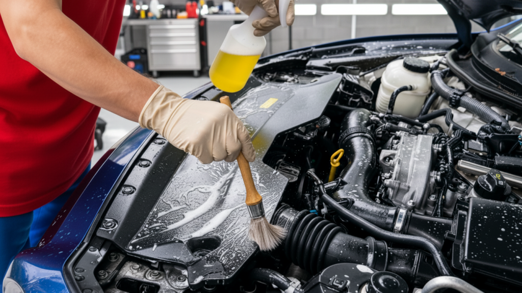 мойка двигателя мойка двигателя