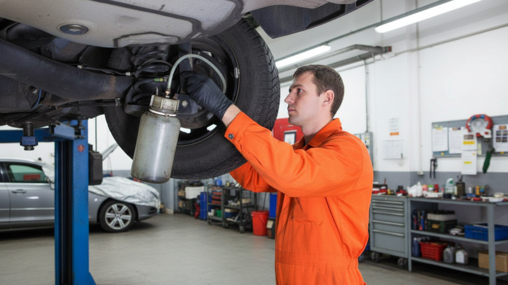 замена тормозной жидкости