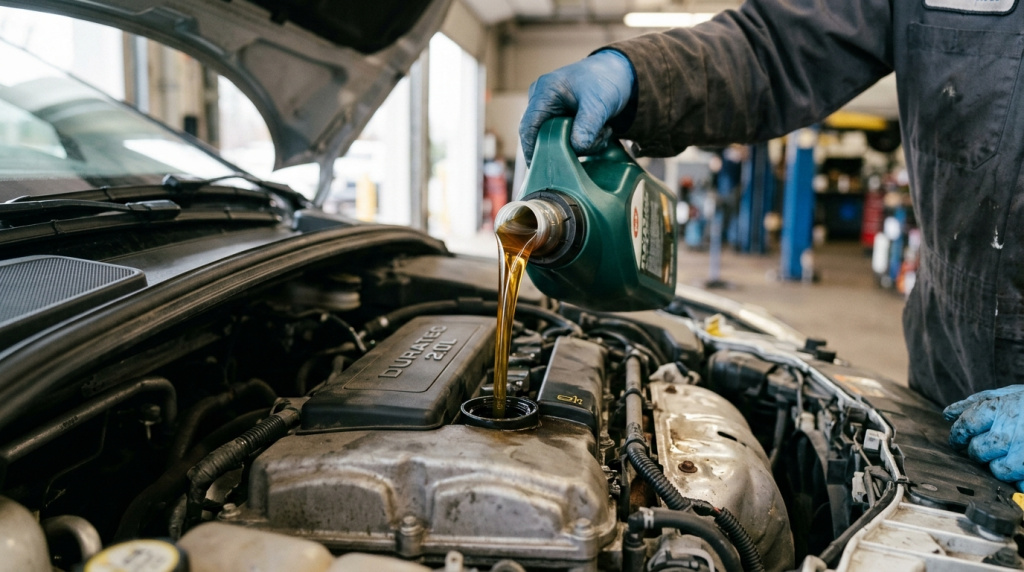 густое автомобильное масло