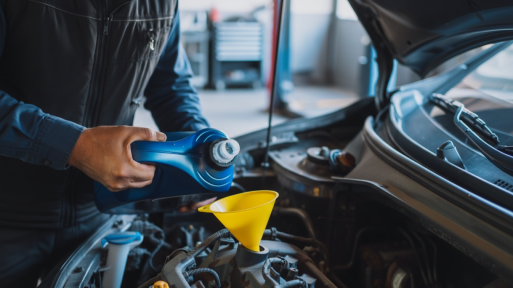 промывка двигателя