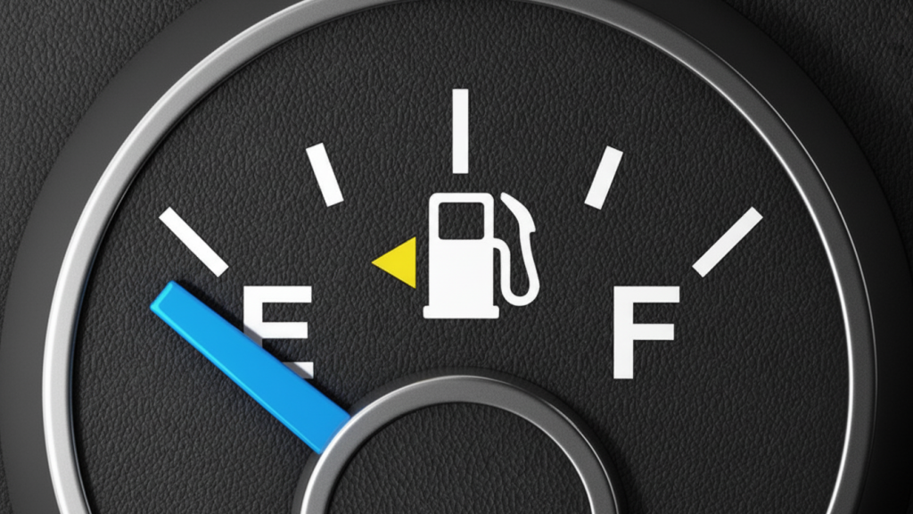 уровень бензина