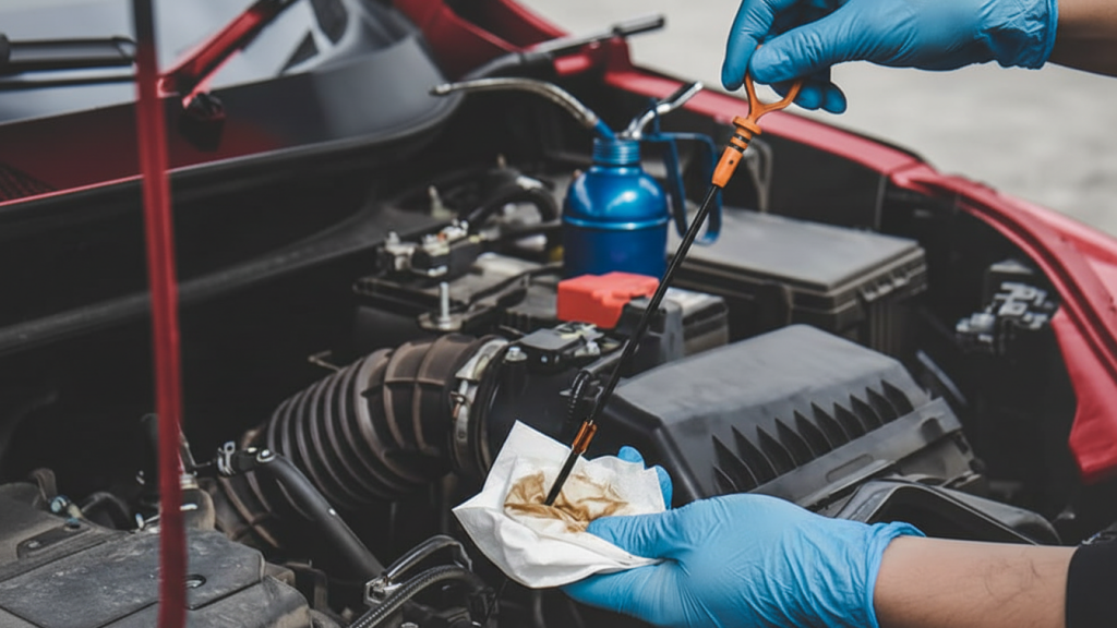 измерение масла