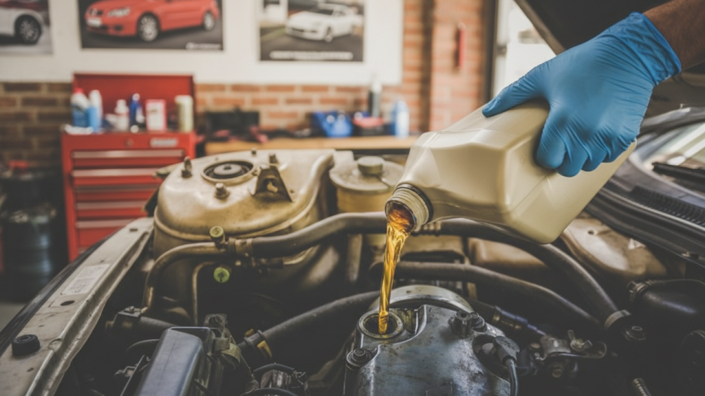 замена масла