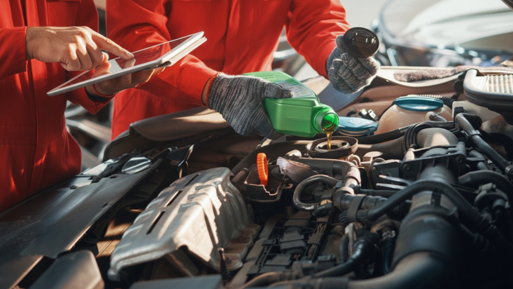 замена масла