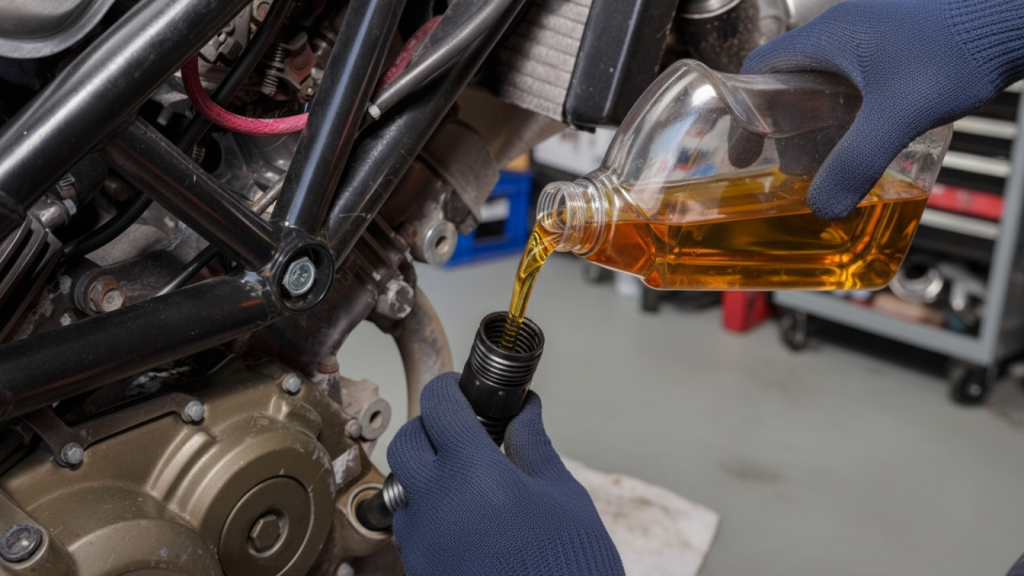 замена масла