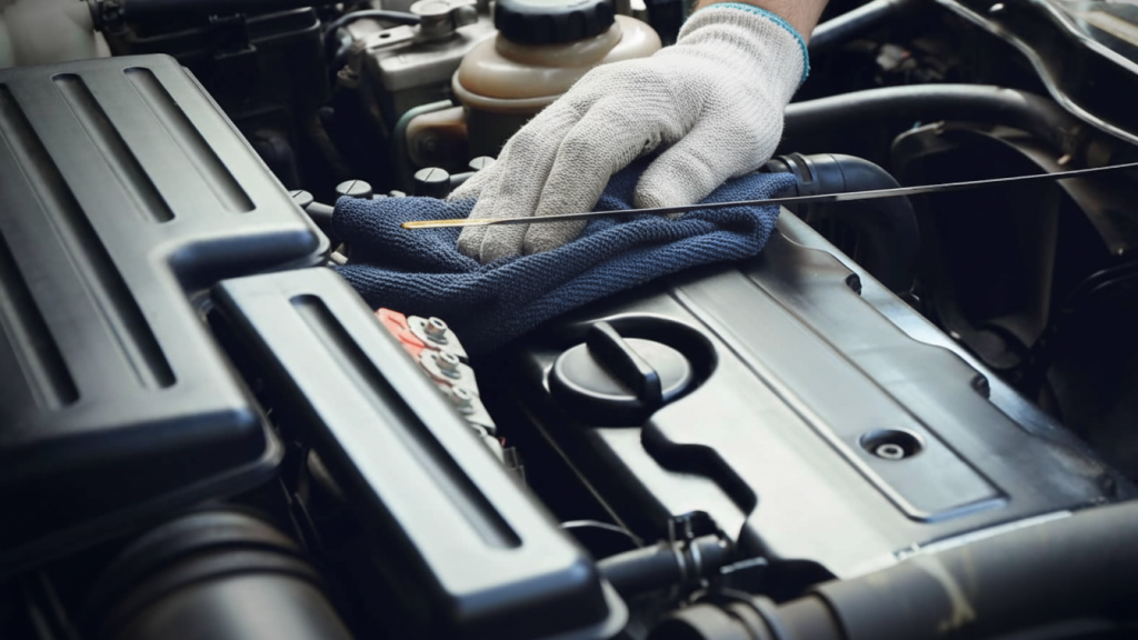 измерение масла