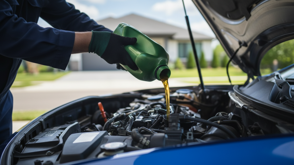 замена масла