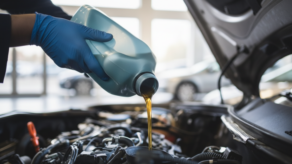 замена масла