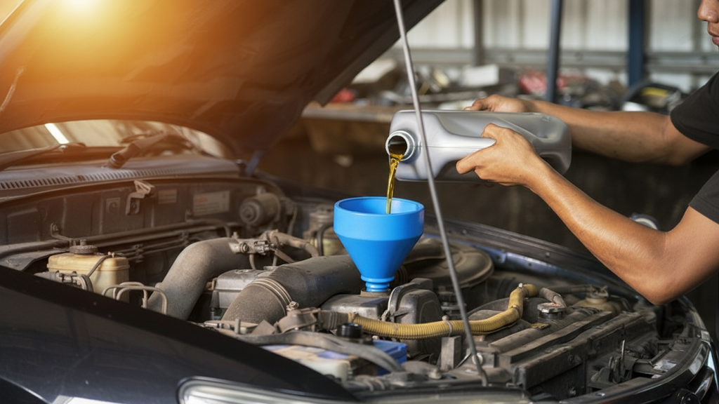 замена масла