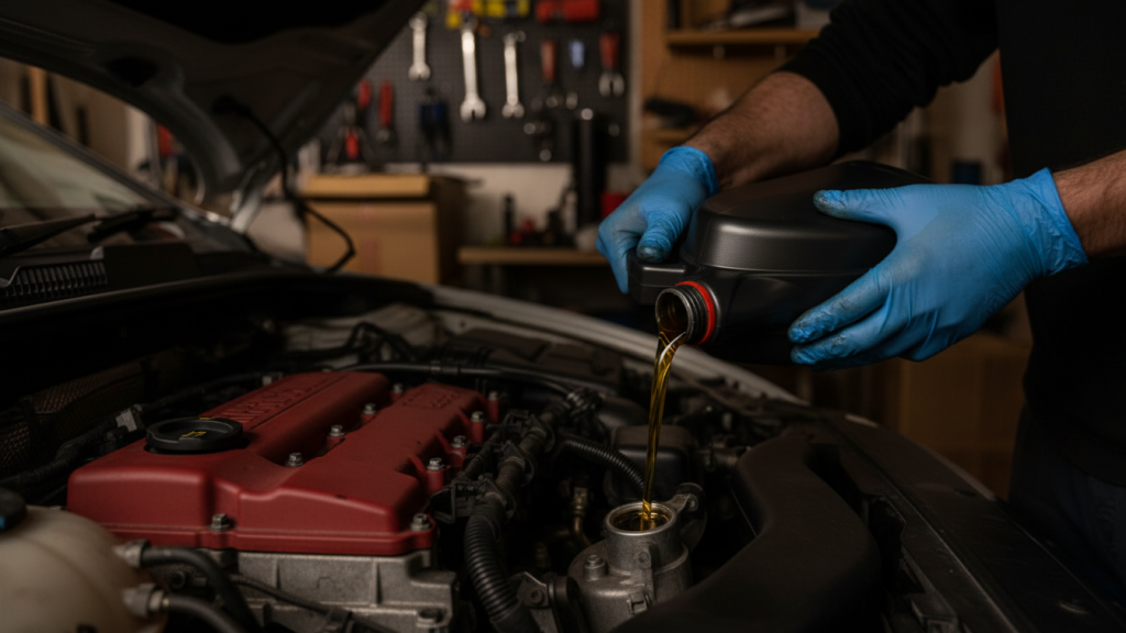 замена масла