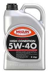 3198 Meguin НС-синтетическое моторное масло Megol Motorenoel High Condition 5W-40 (5л)