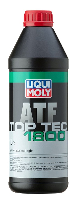 3687 LiquiMoly НС-синтетическое трансмиссионное масло для АКПП Top Tec ATF 1800 1л