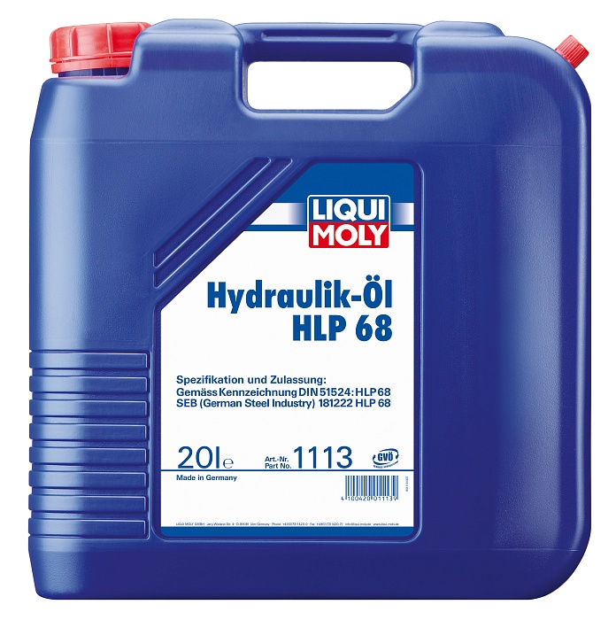 1113 LiquiMoly Минеральное гидравлическое масло Hydraulikoil HLP 68 20л
