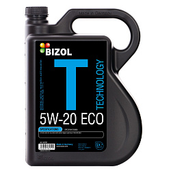 85721 BIZOL НС-синтетическое моторное масло Technology 5W-20 ECO SN C5 (5л)