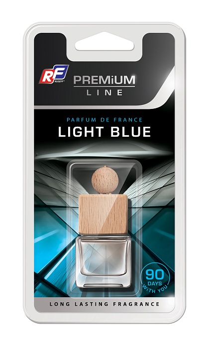27357N RUSEFF Ароматизатор подвесной жидкостный PREMIUM LINE Light Blue