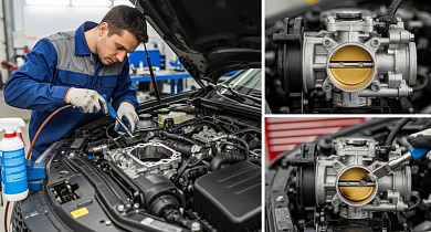 Чистка дроссельной заслонки