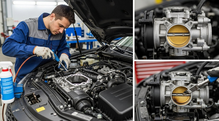 Чистка дроссельной заслонки