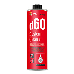2351 BIZOL Очиститель дизельных форсунок Diesel System Clean+ d60 1л