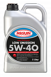 6574 Meguin НС-синтетическое моторное масло Megol Motorenoel Low Emission 5W-40 (5л)