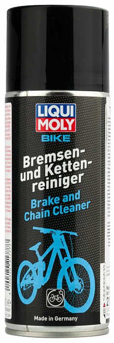 21777 LiquiMoly Очиститель тормозов и цепей велосипеда Bike Bremsen- und Kettenreiniger 0,4л
