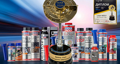 Liqui Moly признан брендом года в сегменте «Автохимия»