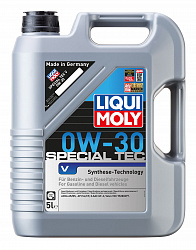 2853 LiquiMoly НС-синтетическое моторное масло Special Tec V 0W-30 5л 