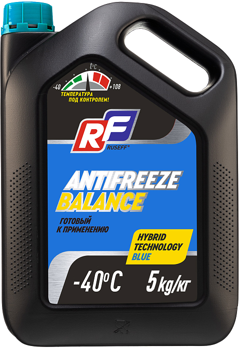 17472N RUSEFF Антифриз ANTIFREEZE Balance "Синий" (5 кг)