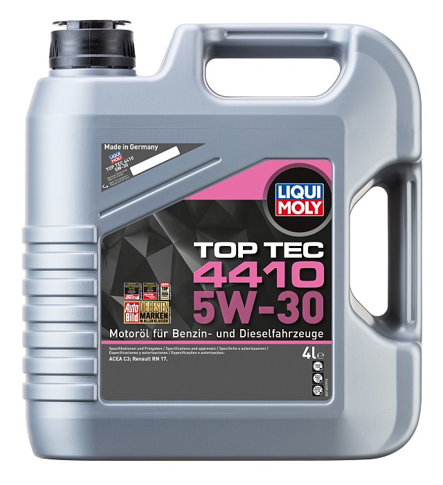 21403 LiquiMoly НС-синтетическое моторное масло Top Tec 4410 5W-30 4л