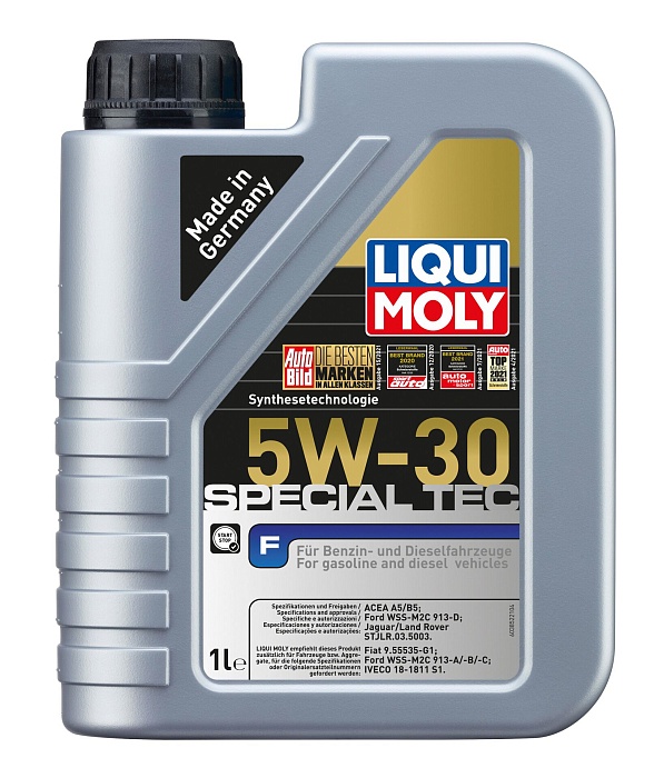 2325 LiquiMoly НС-синтетическое моторное масло Special Tec F 5W-30 1л