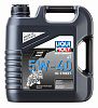 20751 LiquiMoly НС-синтетическое моторное масло для 4-такт.мотоцик. Motorbike 4T HC Street 5W-40 4л