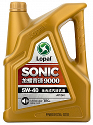 LPL32723 Lopal моторное масло SONIC 9000 SN 5W-40 (4л)