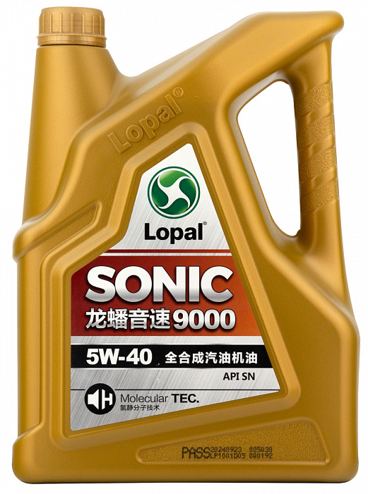 LPL32723 Lopal моторное масло SONIC 9000 SN 5W-40 (4л)