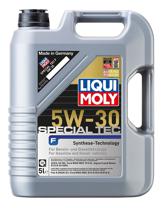 8064 LiquiMoly НС-синтетическое моторное масло Special Tec F 5W-30 5л