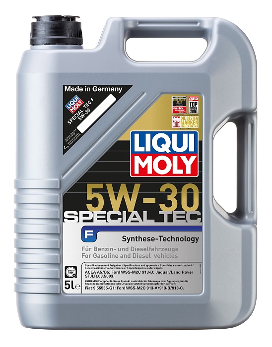 3853 LiquiMoly НС-синтетическое моторное масло Special Tec F 5W-30 5л