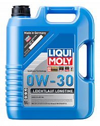 39040 LiquiMoly Синтетическое моторное масло Leichtlauf Longtime 0W-30 5л