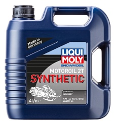 2246 LiquiMoly Синтетическое моторное масло для снегоходов Snowmobil Motoroil 2T Synthetic L-EGD 4л