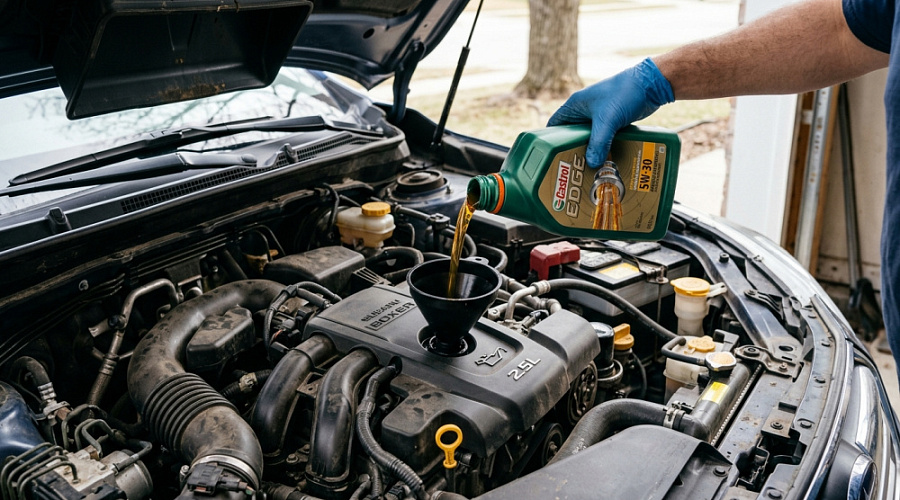 Ошибки при доливке и обслуживании масла: основные ошибки