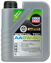 6738 LiquiMoly НС-синтетическое моторное масло Special Tec AA 0W-20 1л